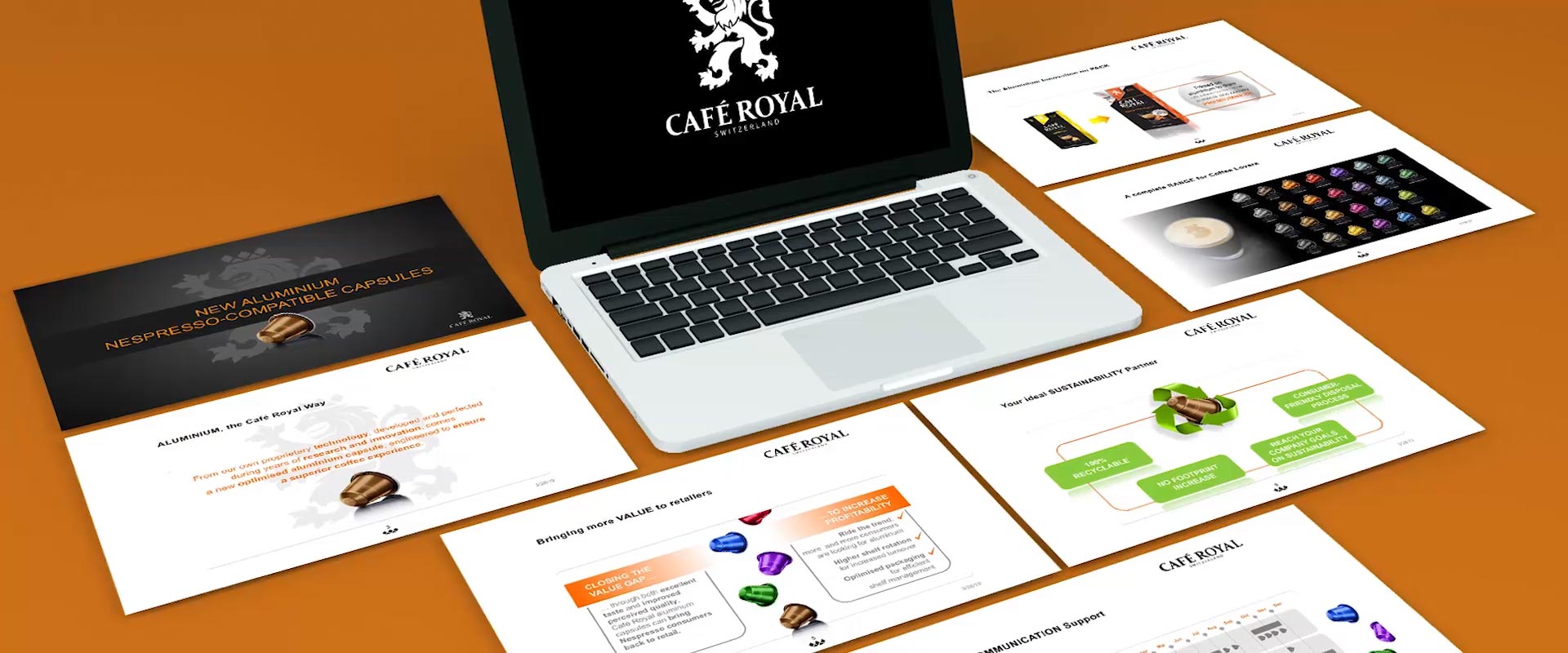 Sales presentation B2B per Café Royal
